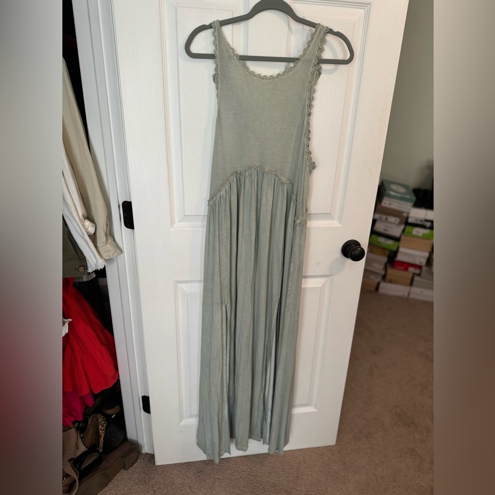 POL Racer back Sage Dress